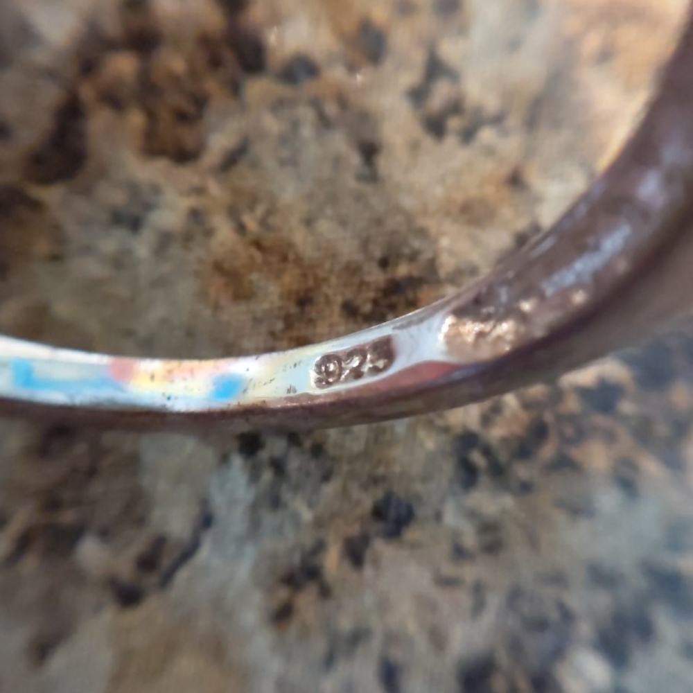 925 Ss Citrine Ring - image 3